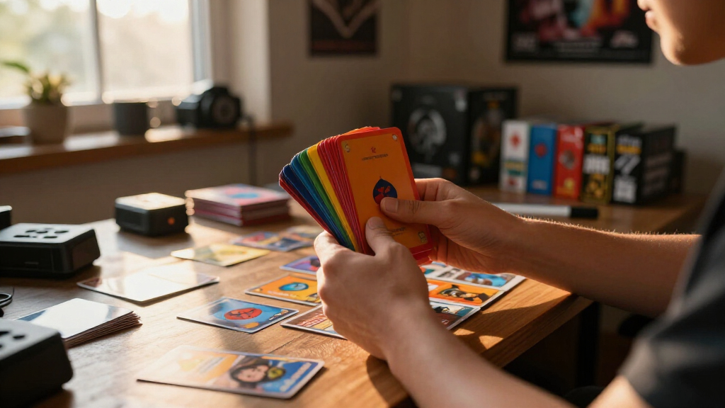 gaming card sleeves for competitive play