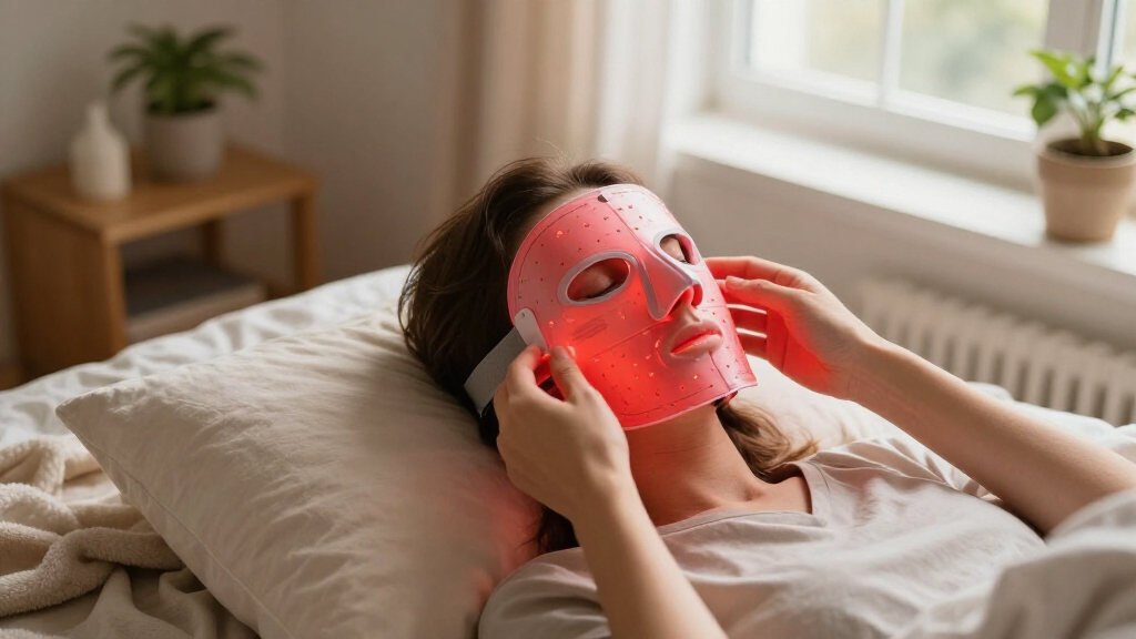red light therapy mask