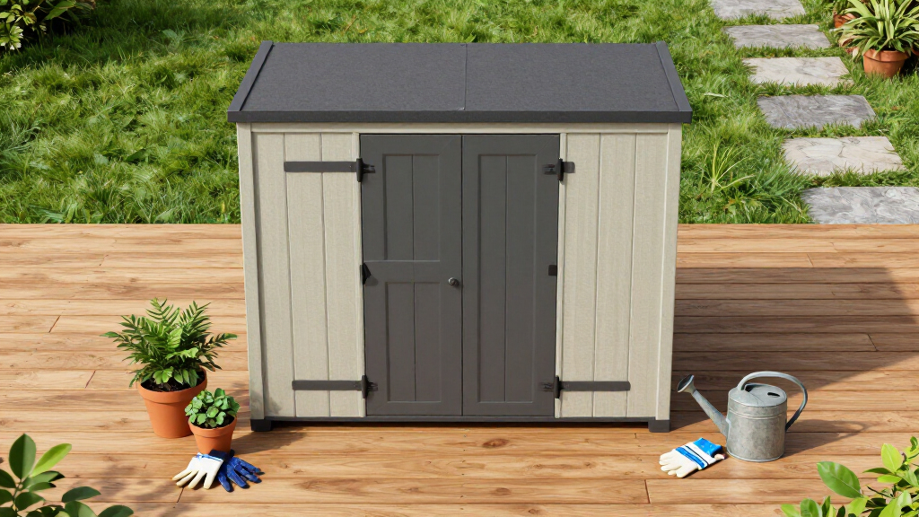 outdoor storage sheds