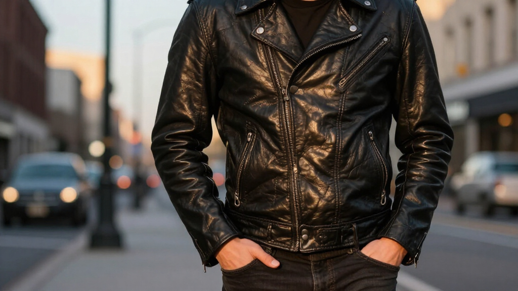 luxury leather jackets