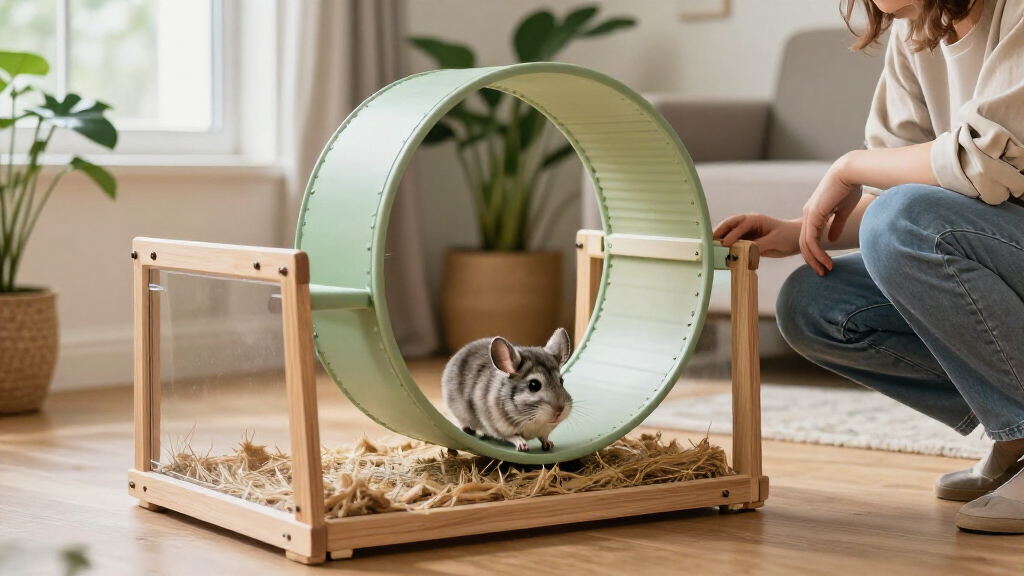extra large chinchilla exercise wheel
