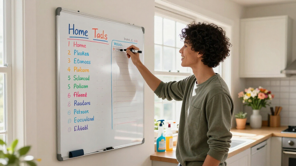 14 Best Whiteboard Home Task Planners to Organize Your Day Effortlessly