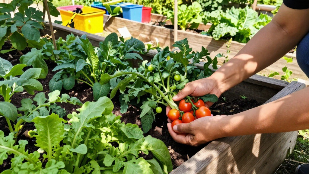 container vegetables