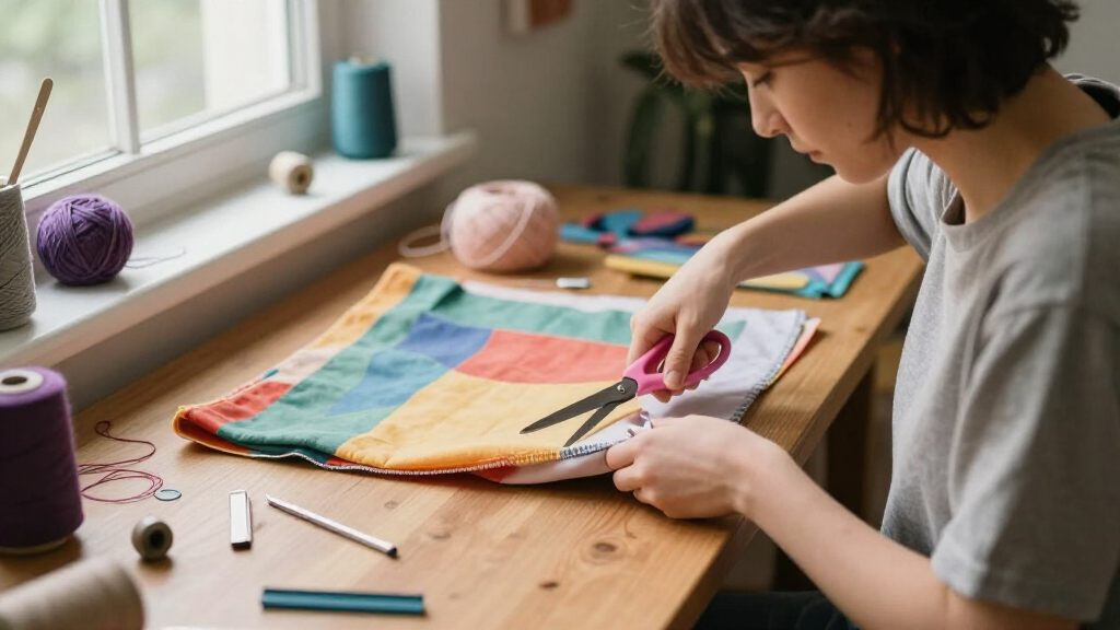 pinking shears for fabric edges