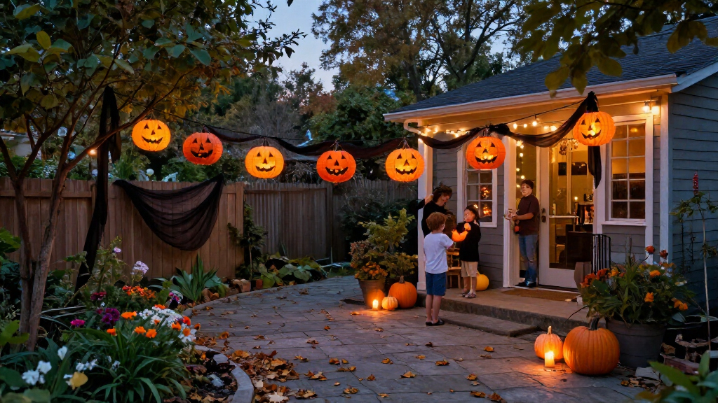 Halloween outdoor decorations