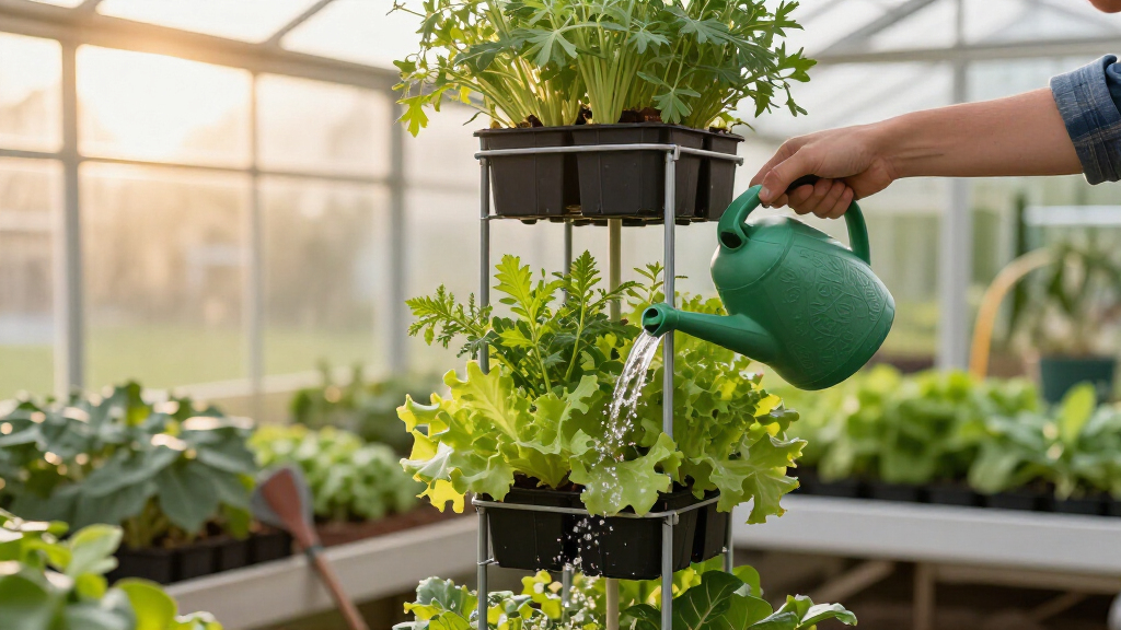 best vertical garden towers for greenhouse use