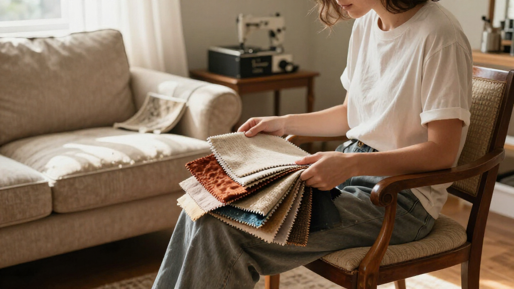 fabric choices for reupholstering a couch