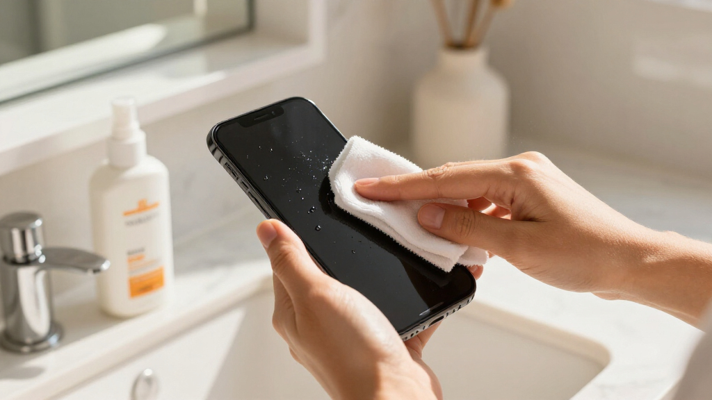 sunscreenfriendly phone screen cleaner