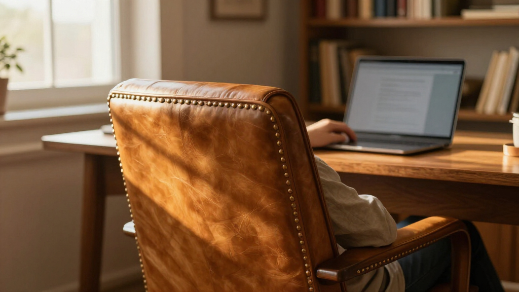 leather desk chairs for study rooms