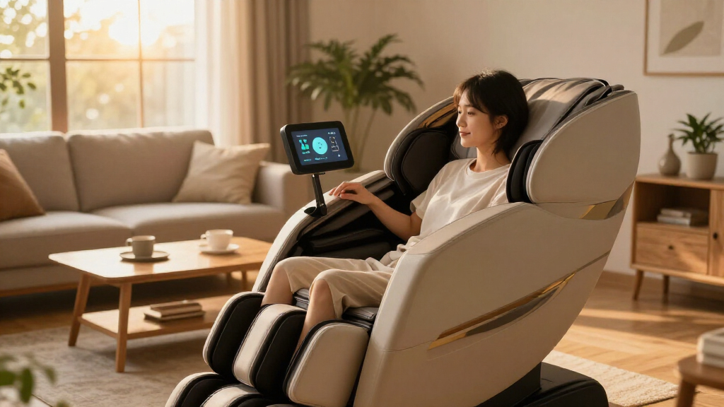 best massage chair with quick body scan and memory profiles