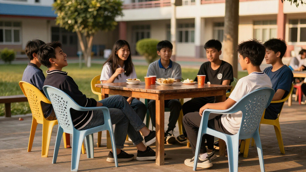 outdoor furniture for school patios