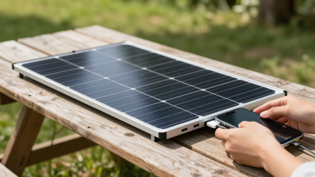 foldable solar panel usb output