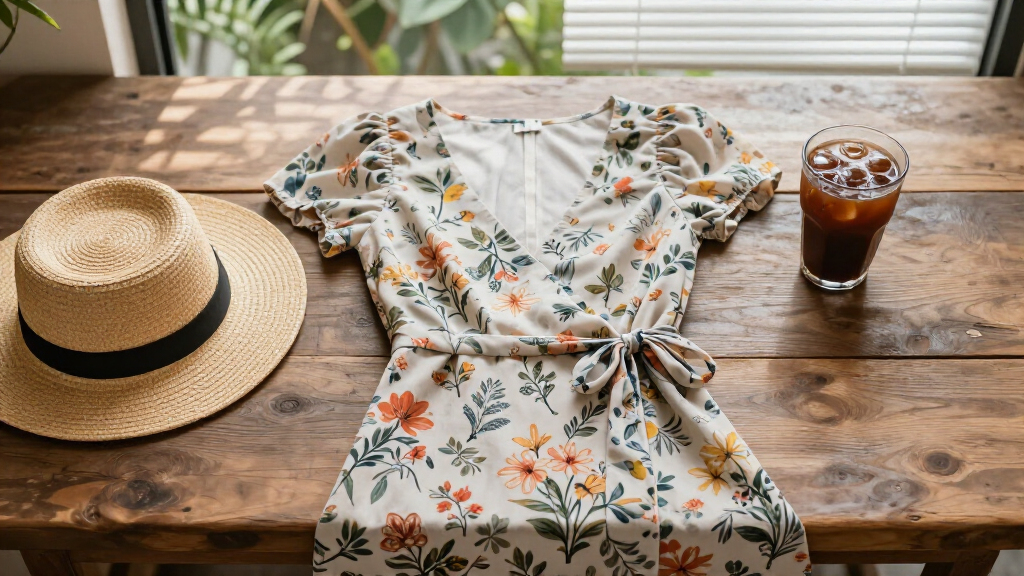 floral wrap dresses