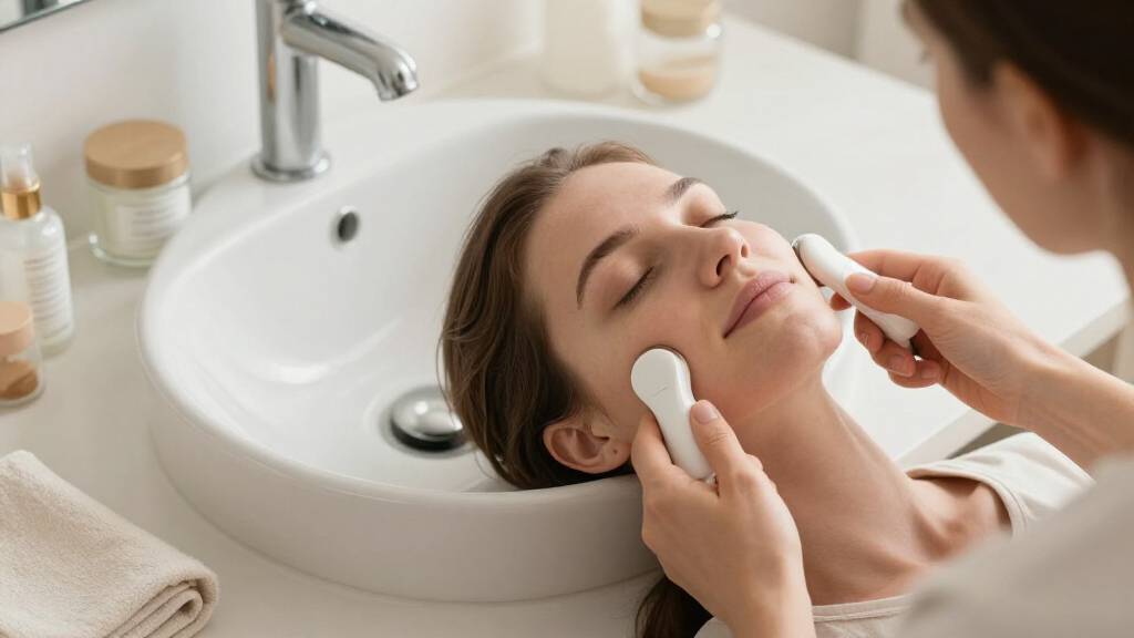 microcurrent facial device