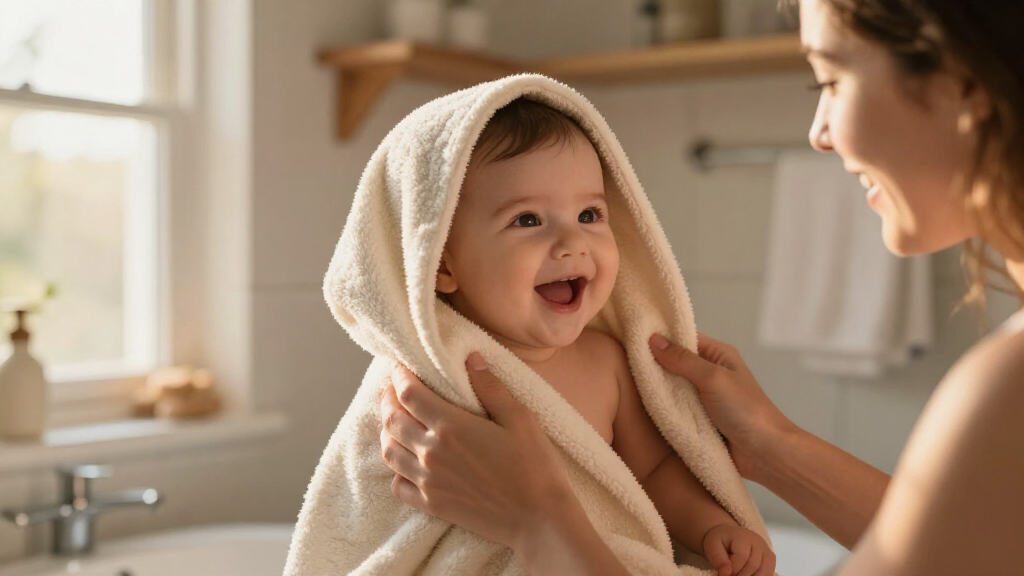 baby hooded towels thick cotton