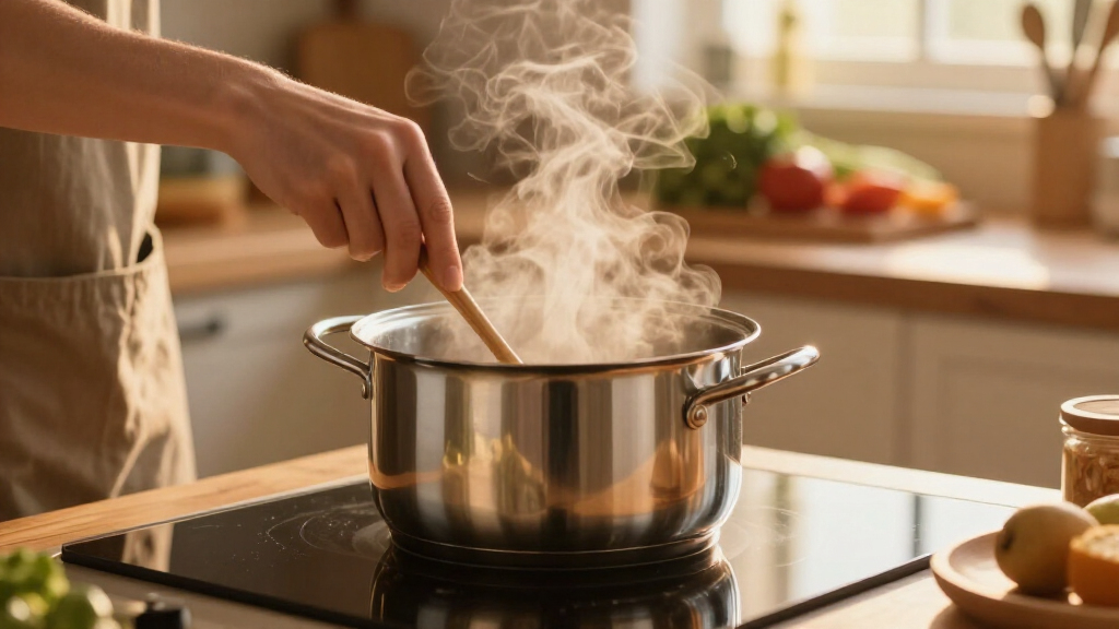 rated stainless steel cookware set with sealed rims