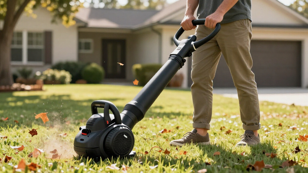 best high-end leaf blower battery powered