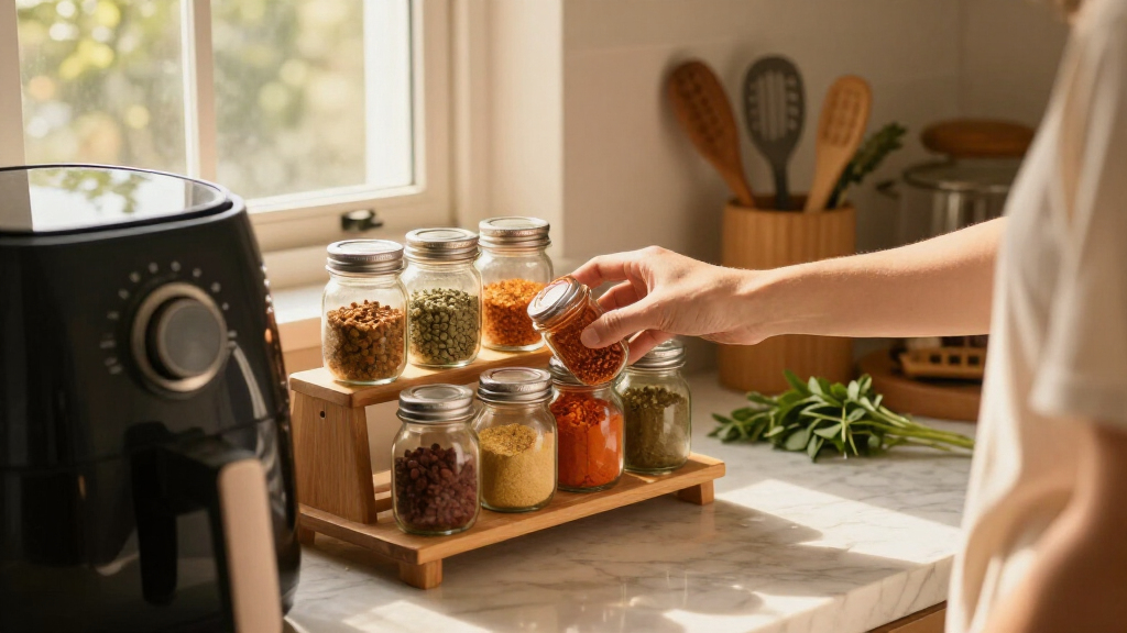 air fryer spice rack