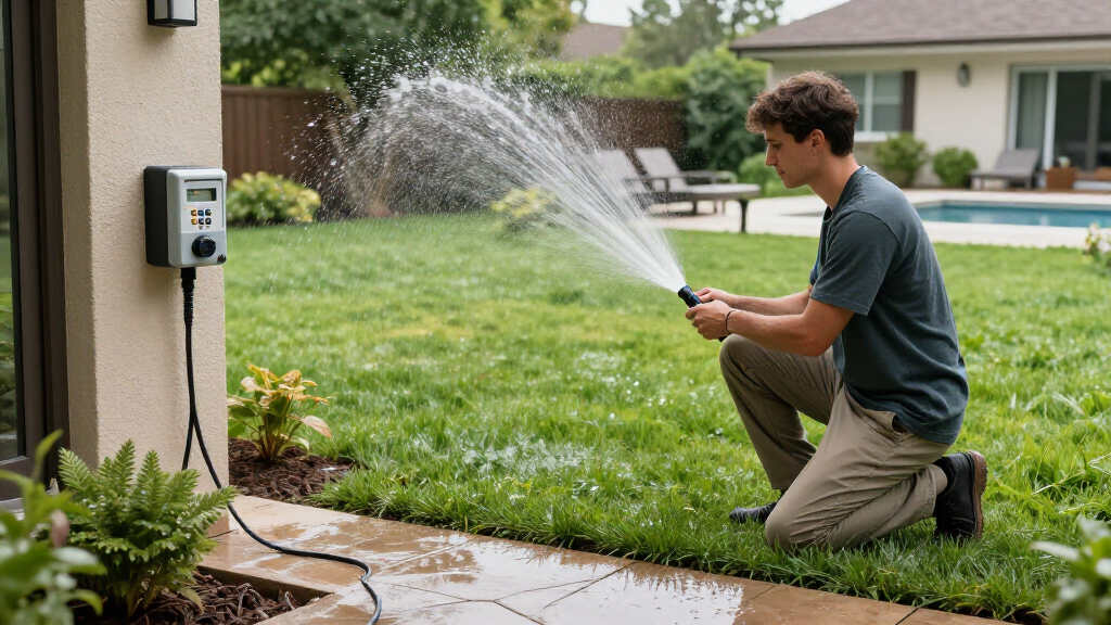 best irrigation controller for large yard