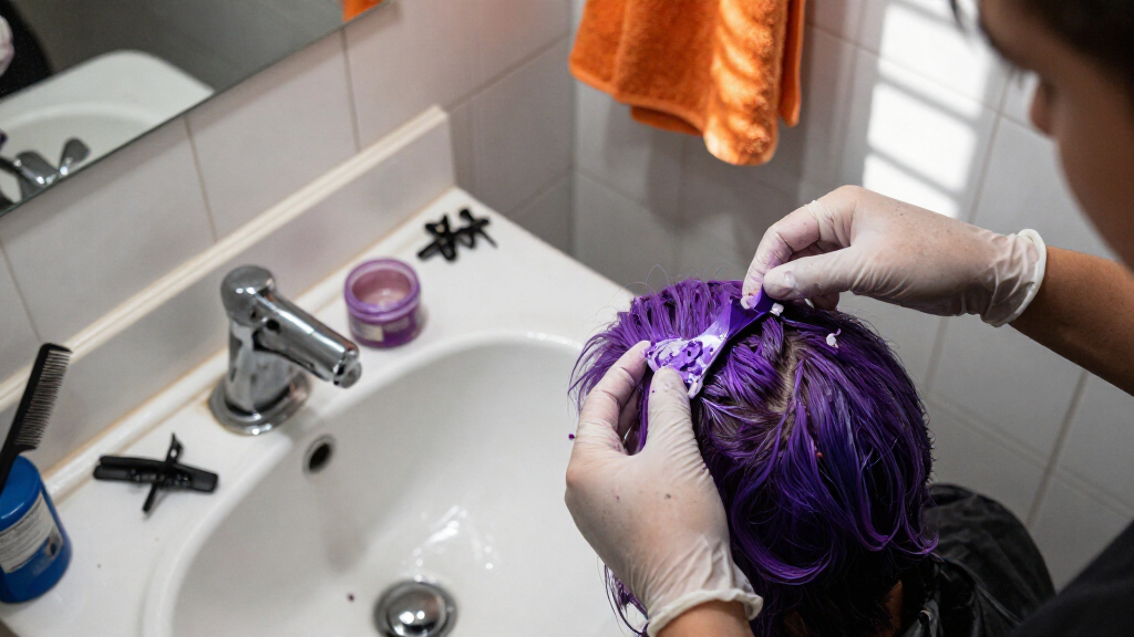 Halloween hair color wax