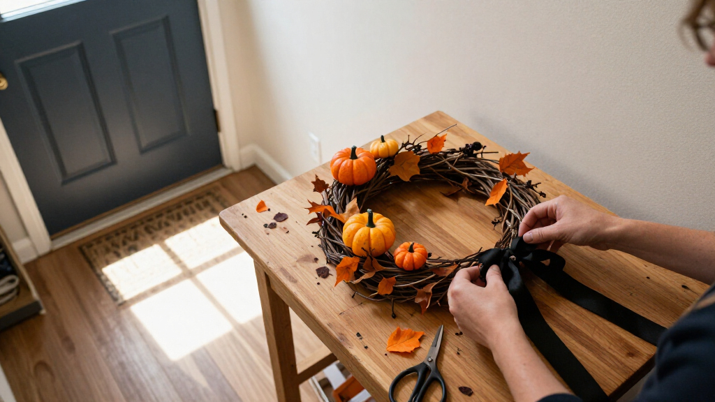 halloween door wreaths