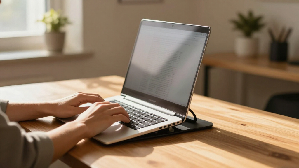 ergonomic laptop stands