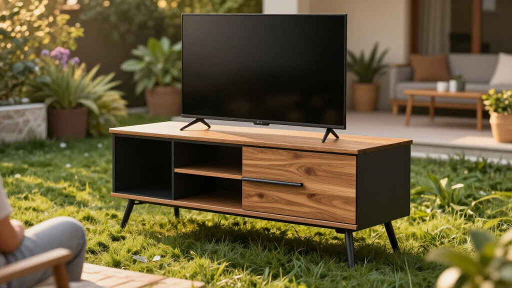 portable outdoor tv stands