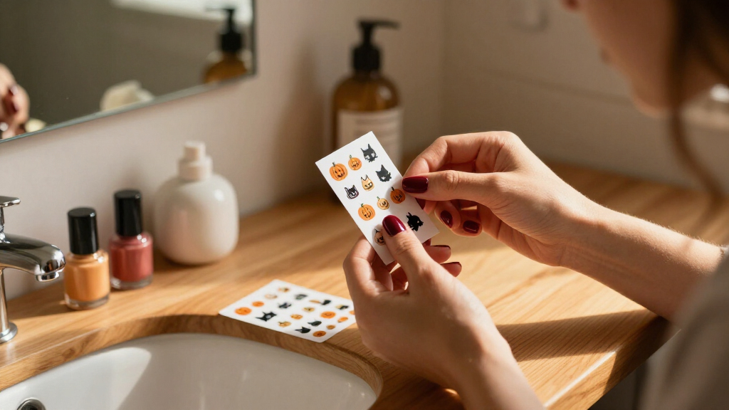 Halloween nail art stickers
