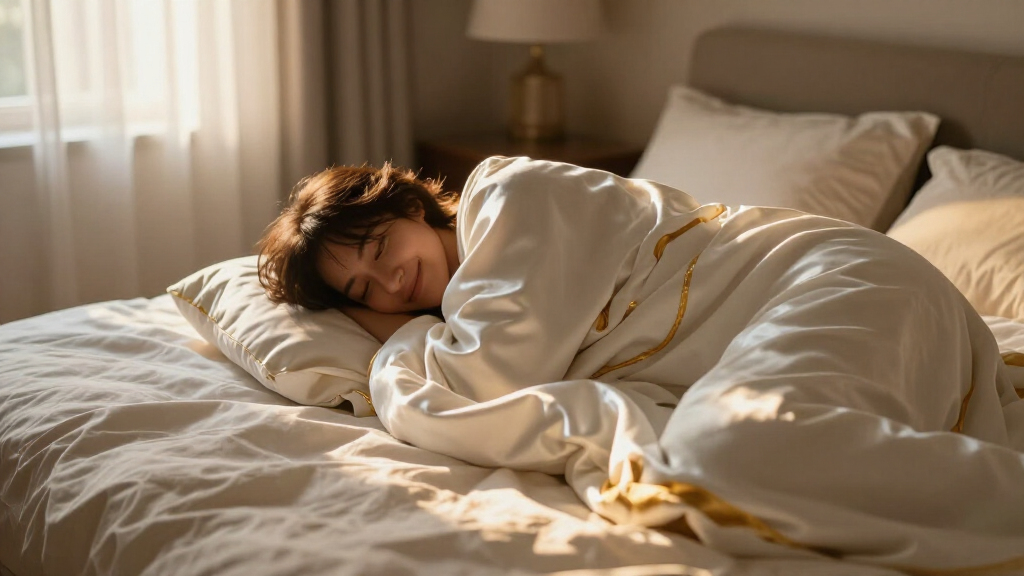 luxury bedding for better sleep