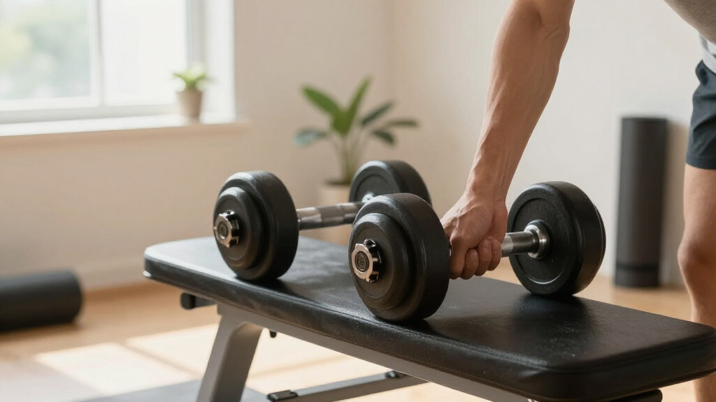 adjustable dumbbells set