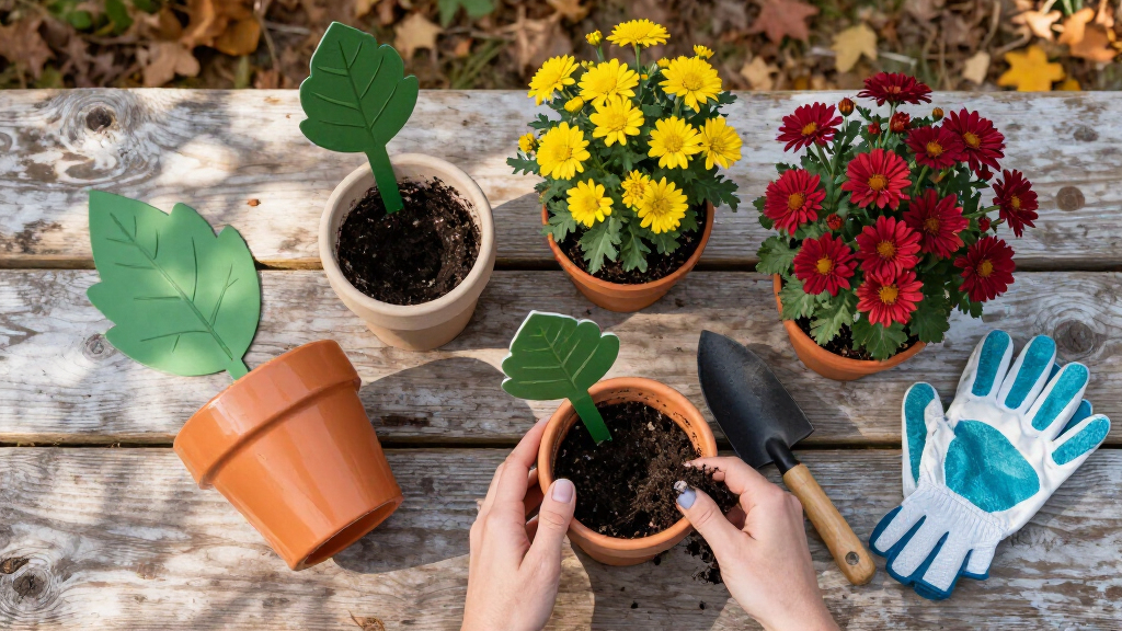 best fall container garden supplies