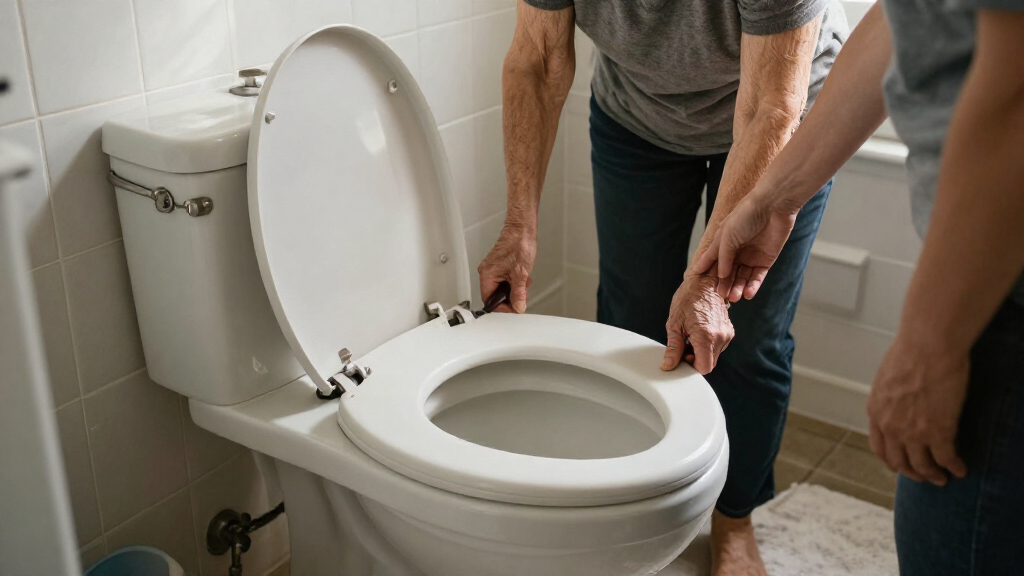 raised toilet seats with handles