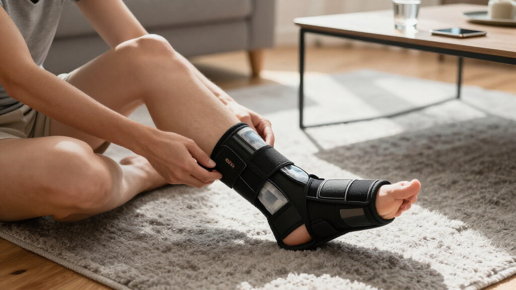 best ankle recovery system with compression and ice