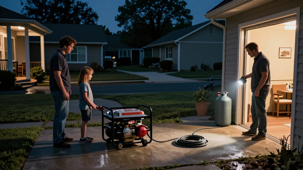 emergency gas generators