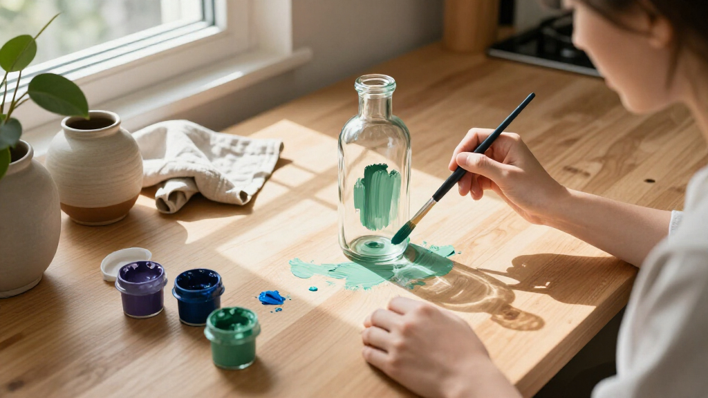 best paint for glass bottles