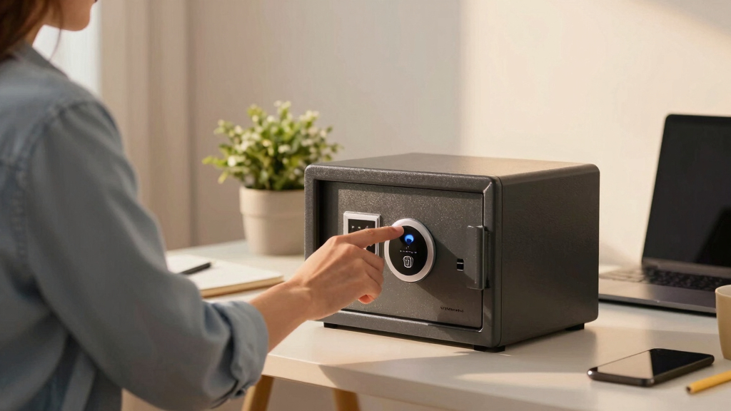 best biometric safe for home office valuables