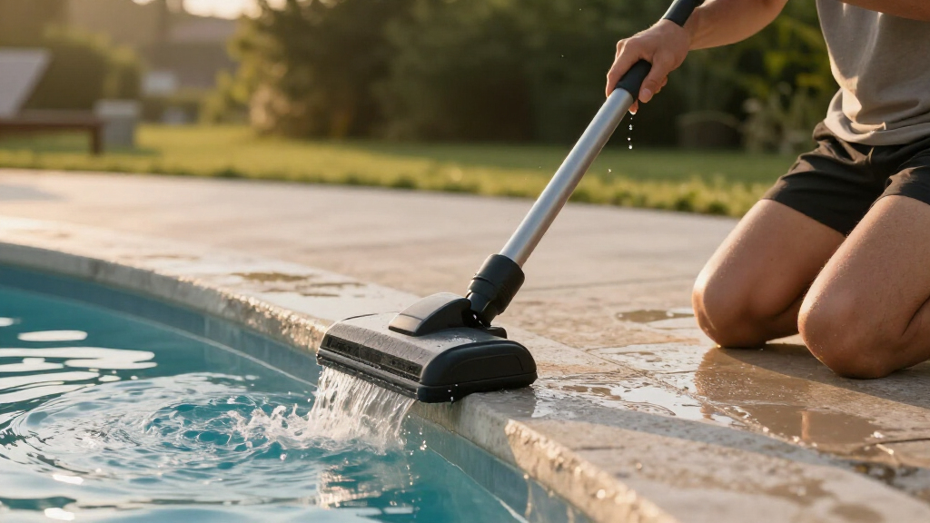 best pool vacuum head for concrete pools