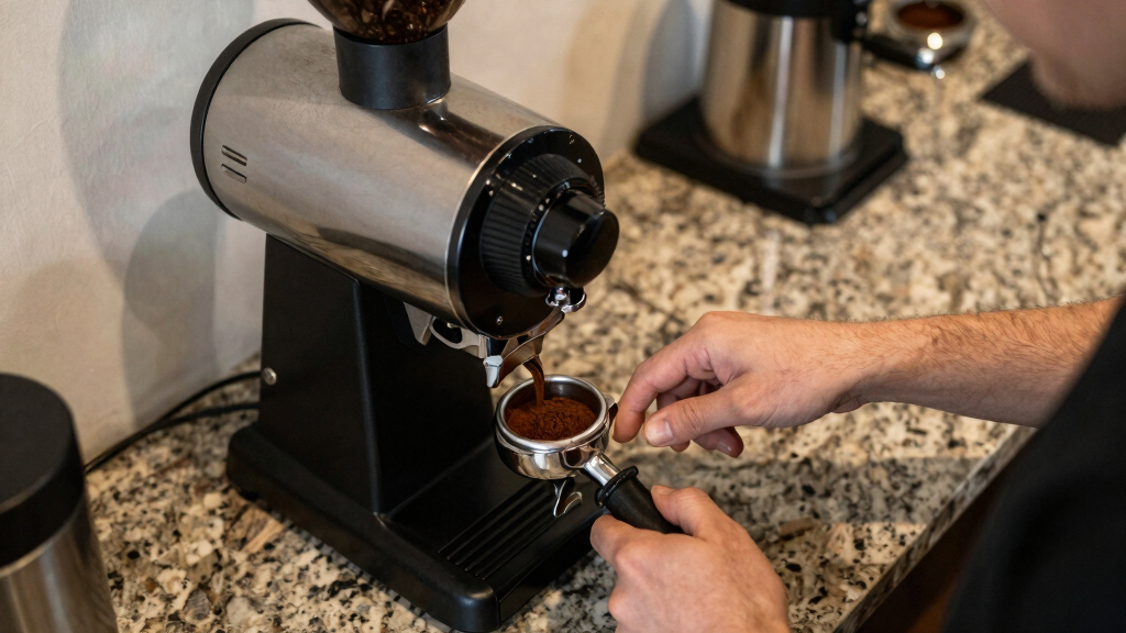 best zero retention espresso grinder with variable speed