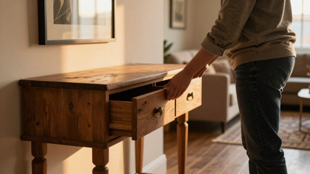 best console table with drawers