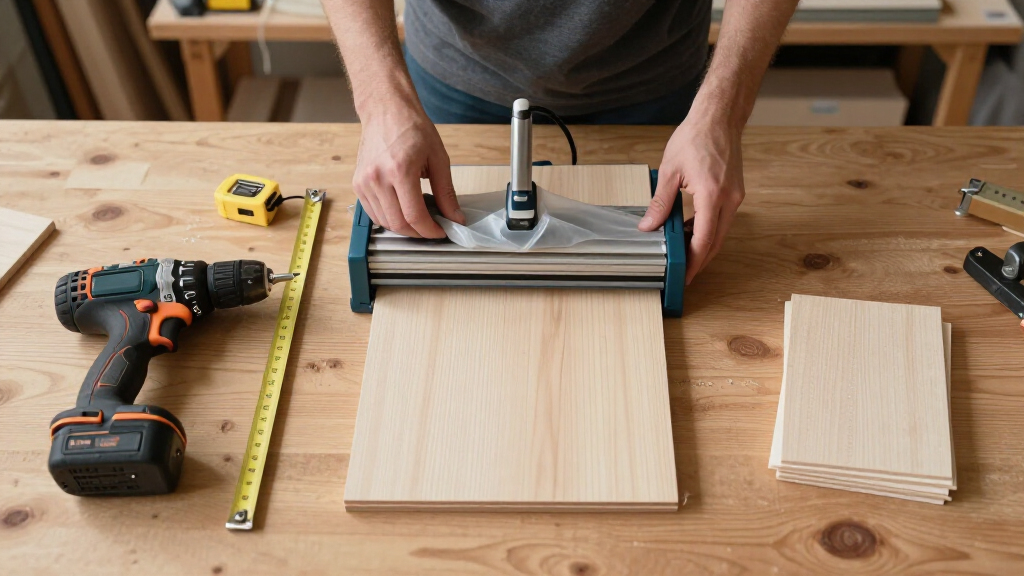 vacuum veneer press bag kit for a small shop