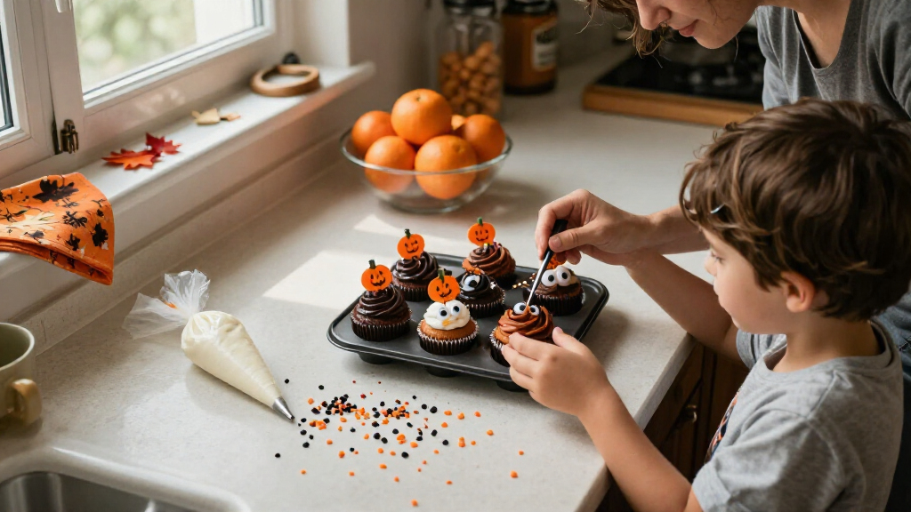 Halloween cupcake decorating kits
