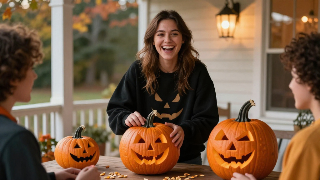 Halloween graphic sweatshirts