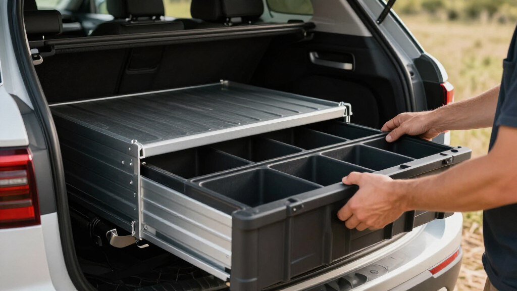 cargo drawer system for suv 2