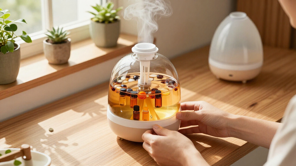 diffuser with bottom fill large tank premium