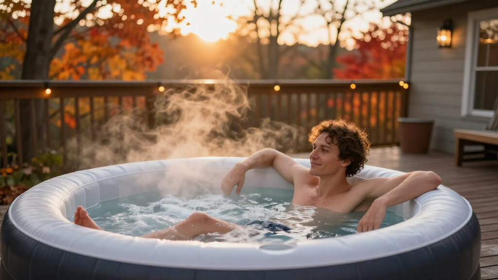 inflatable hot tubs for fall