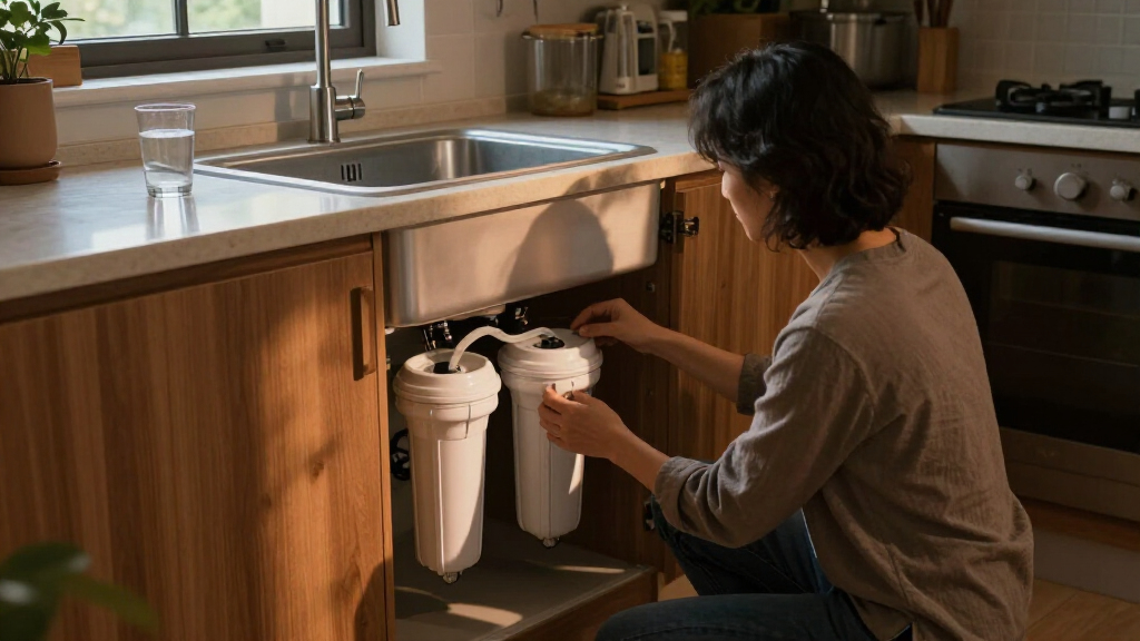 under sink reverse osmosis water filter system