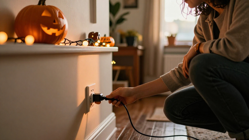 smart plugs for Halloween lights
