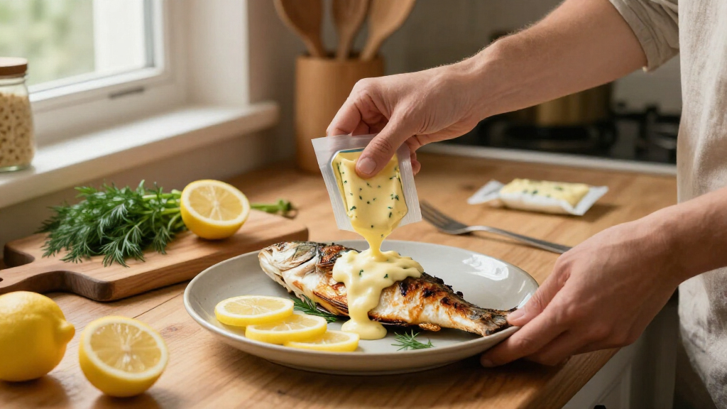 lemondill butter sauce packets