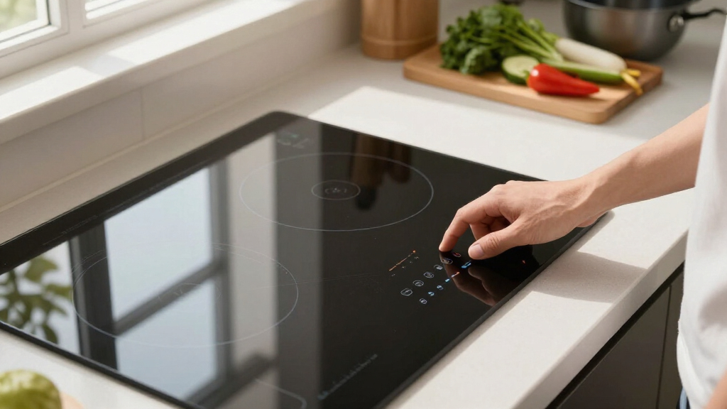 induction cooktops with safety features