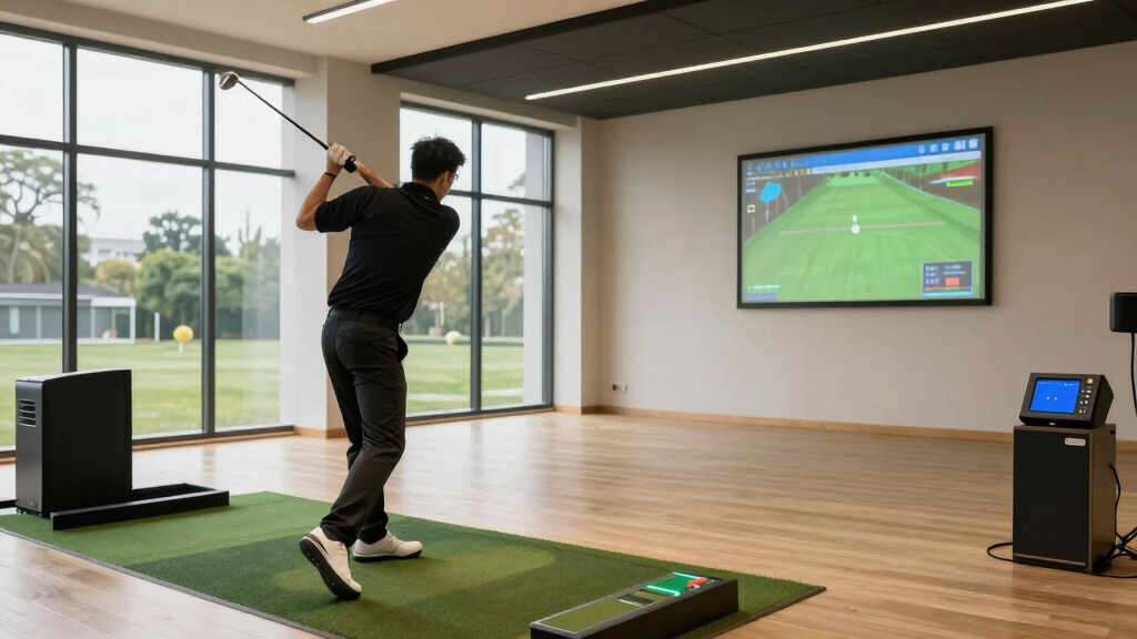 best launch monitor for indoor golf setup